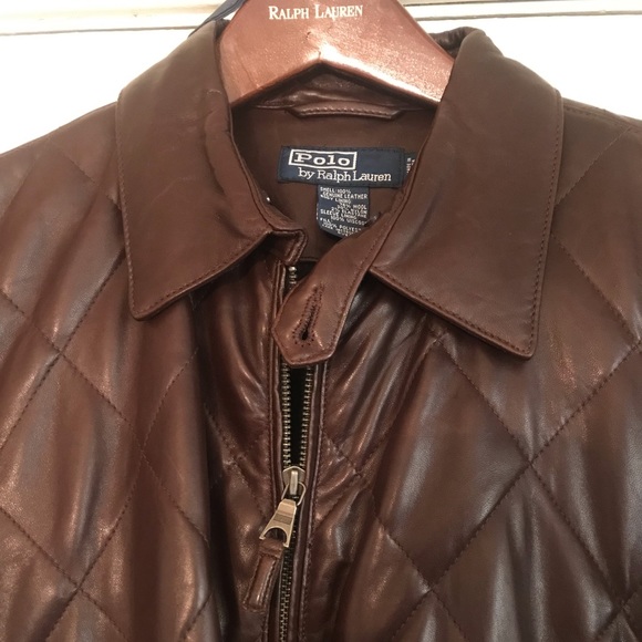 Vintage Polo Ralph Lauren Leather Jacket!!! - Picture 11 of 16